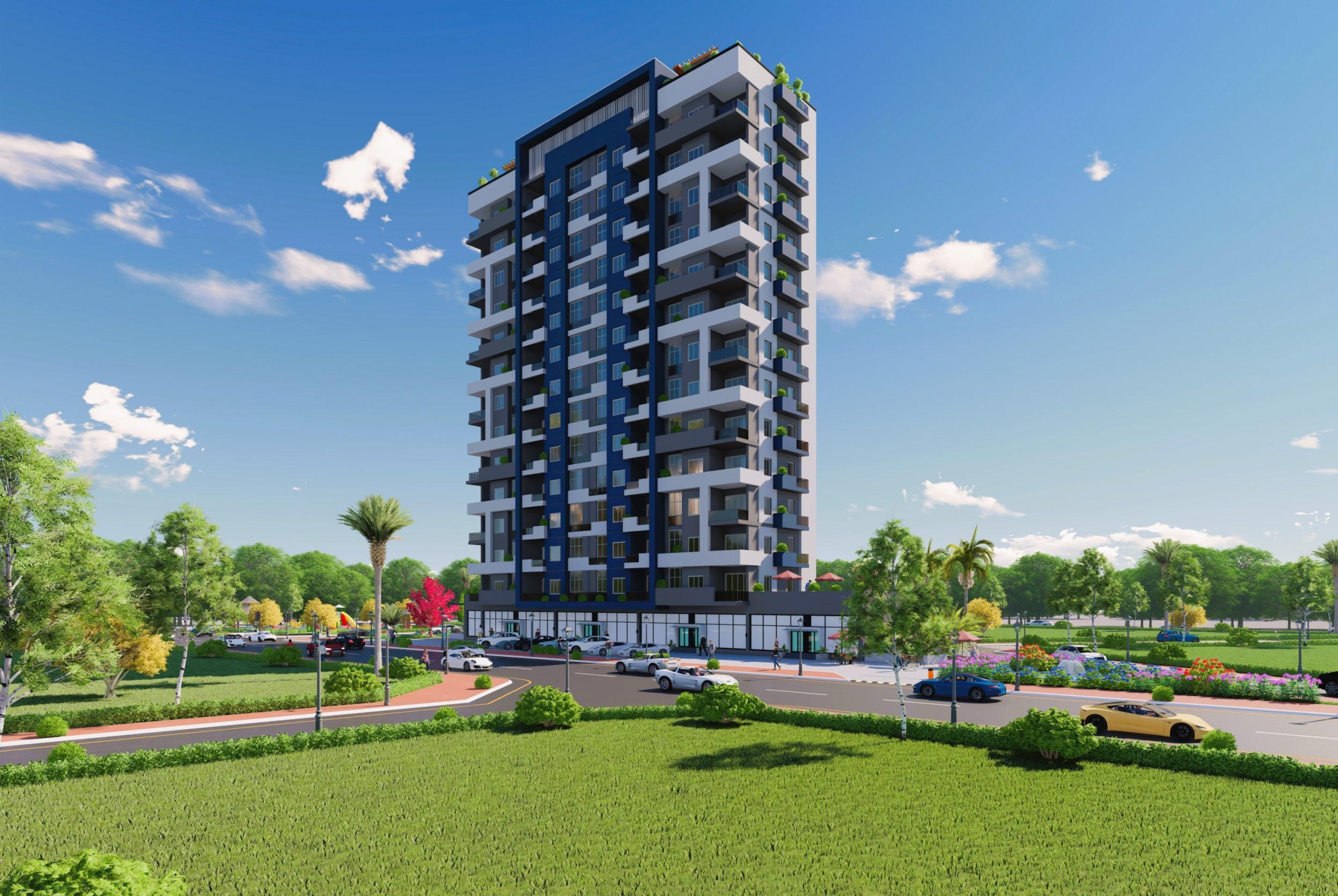 Image of Modern complex by the sea Teje